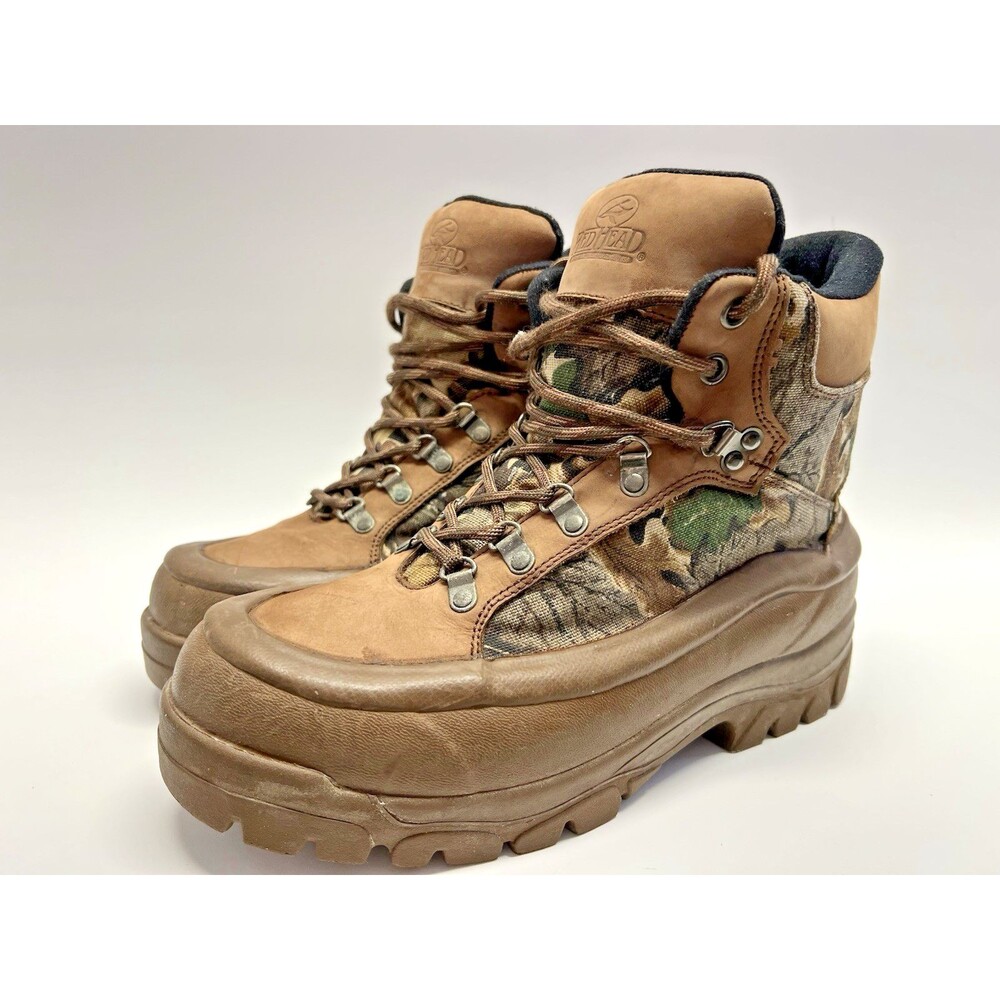 RedHead Insulated Camo Boots Thinsulate Lace Up Men's 10